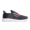 KR Strikeforce Rhythm Dark Grey Pink Womens Bowling Shoes - lateral view