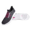 KR Strikeforce Rhythm Dark Grey Pink Womens Bowling Shoes - pair on the approach