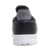KR Strikeforce Rhythm Dark Grey Pink Womens Bowling Shoes - heel view
