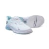 KR Strikeforce Lady Jet White Teal Womens Bowling Shoes - pair detail