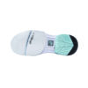 KR Strikeforce Lady Jet White Teal Womens Bowling Shoes - left outsole