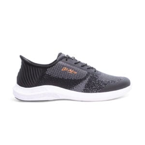 KR Strikeforce Pilot Black Mens Bowling Shoes - lateral view