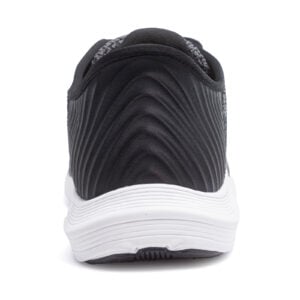 KR Strikeforce Pilot Black Mens Bowling Shoes - heel view