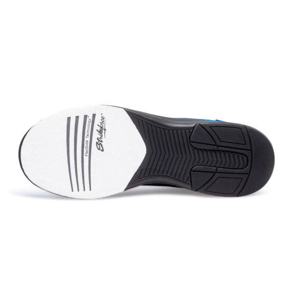 KR Strikeforce Wingman Black Royal Mens Bowling Shoes - left outsole