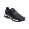 KR Strikeforce TPC Maven Black Red Bowling Shoes - angle view