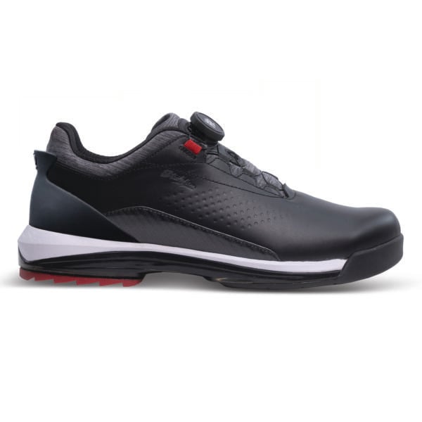KR Strikeforce TPC Maven Black Red Bowling Shoes - lateral view