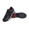 KR Strikeforce TPC Maven Black Red Bowling Shoes - pair on the approach