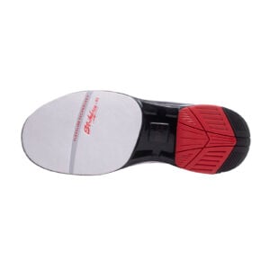 KR Strikeforce TPC Maven Black Red Bowling Shoes - left outsole