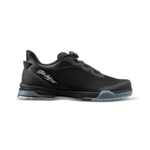 KR Strikeforce TPC Hype LT Black Mesh Bowling Shoes - lateral view