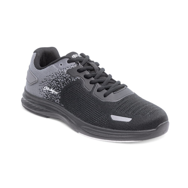 KR Strikeforce Wingman Black Carbon Mens Bowling Shoes - angle view
