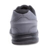 KR Strikeforce Wingman Black Carbon Mens Bowling Shoes - heel view
