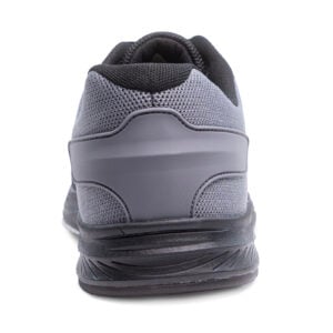 KR Strikeforce Wingman Black Carbon Mens Bowling Shoes - heel view