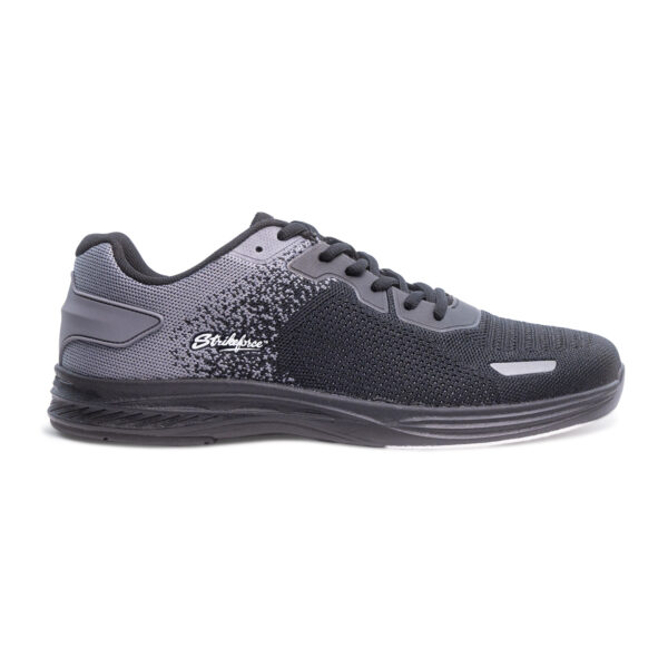 KR Strikeforce Wingman Black Carbon Mens Bowling Shoes - lateral view