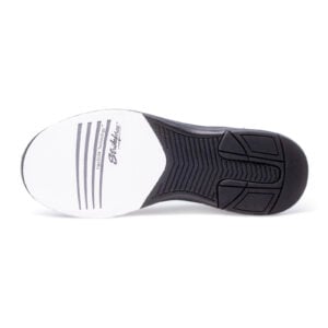 KR Strikeforce Wingman Black Carbon Mens Bowling Shoes - left outsole