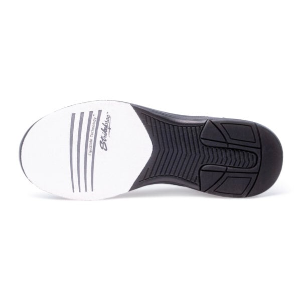 KR Strikeforce Wingman Black Carbon Mens Bowling Shoes - left outsole