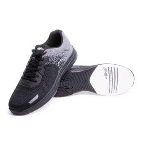KR Strikeforce Wingman Black Carbon Mens Bowling Shoes - pair on the approach