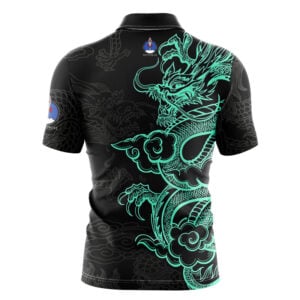 Alternative view of Plain Dragon Pulse Rocket Bowling Jersey