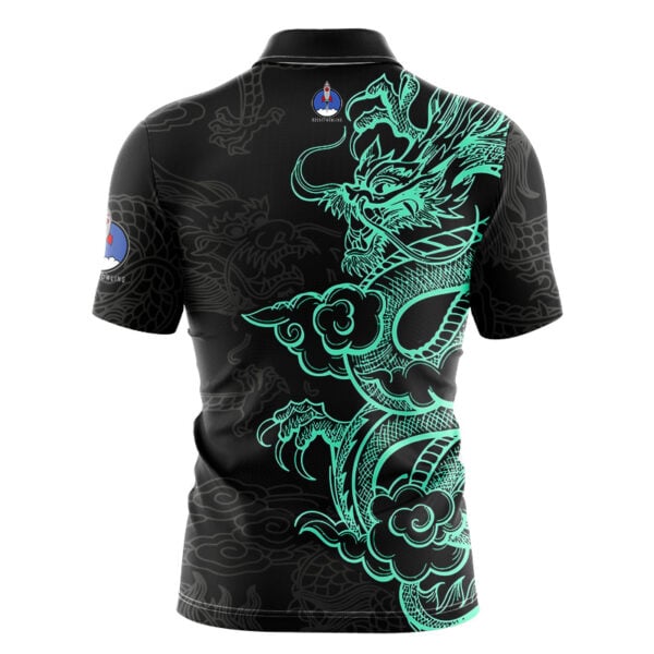 Plain Dragon Pulse Rocket Bowling Jersey - Image 2