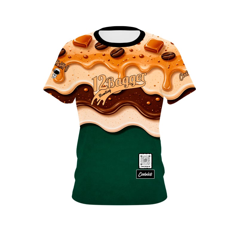 12Bagger Caramel and Coffee CoolWick Bowling Jersey