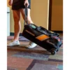 900 Global 3 Ball Travel Tote Black Gold Bowling Bag - Image 2