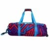 BSI 3 Ball Triple Roller Tote Teal Purple Red Bowling Bag - Image 3
