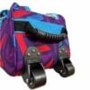 BSI 3 Ball Triple Roller Tote Teal Purple Red Bowling Bag - Image 2