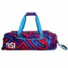BSI 3 Ball Triple Roller Tote Teal Purple Red Bowling Bag