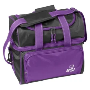 BSI Taxi 1 Ball Single Tote Black Purple Bowling Bag