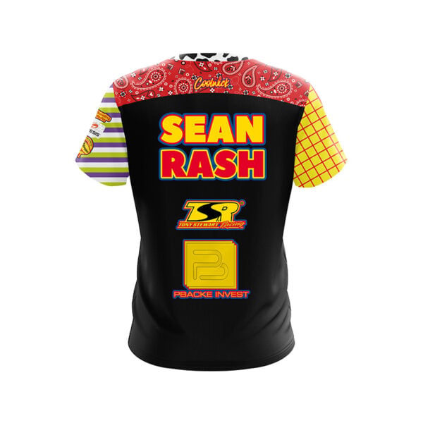 BowlersMart Sean Rash Space Cowboy Semi-Custom CoolWick Bowling Jersey - Image 2