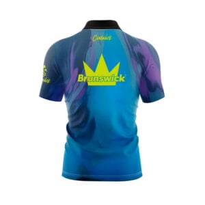 Alternative view of Brunswick Combat Solid Fast Track CoolWick Bowling Jersey