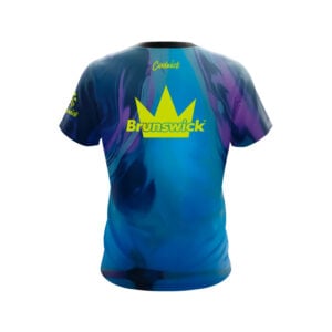 Alternative view of Brunswick Combat Solid Semi-Custom CoolWick Bowling Jersey