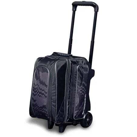 Brunswick Punisher Double 2 Ball Roller Grey Bowling Bag