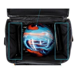 Alternative view of Epic 1 Ball Roller Caboose Orange Bowling Bag