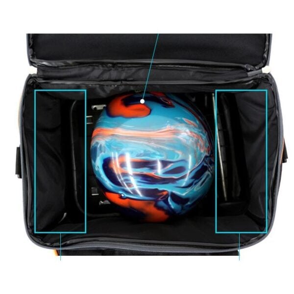Epic 1 Ball Roller Caboose Purple Bowling Bag - Image 2