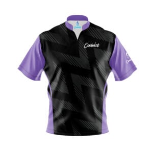 CoolWick Elite Ghostline Dusty Violet Sash Zip Jersey