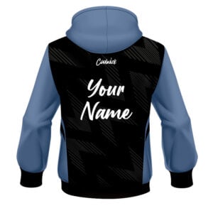 Alternative view of CoolWick Elite Ghostline Slate Blue Hoodie