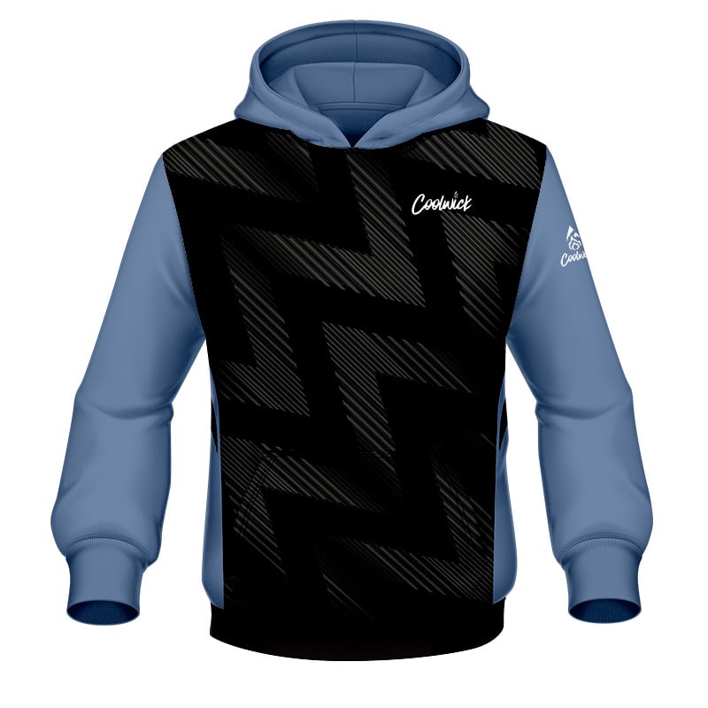 CoolWick Elite Ghostline Slate Blue Hoodie