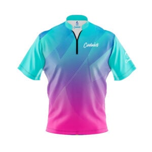 CoolWick Elite Vapor Glow Sash Zip Jersey