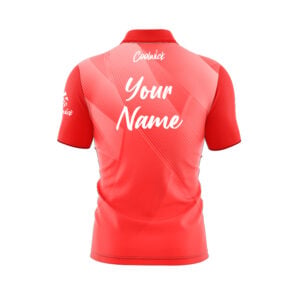 Alternative view of CoolWick Elite Vapor Red Sash Zip Jersey