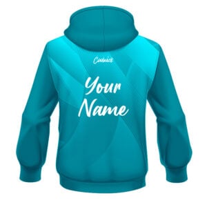 Alternative view of CoolWick Elite Vapor Teal Hoodie