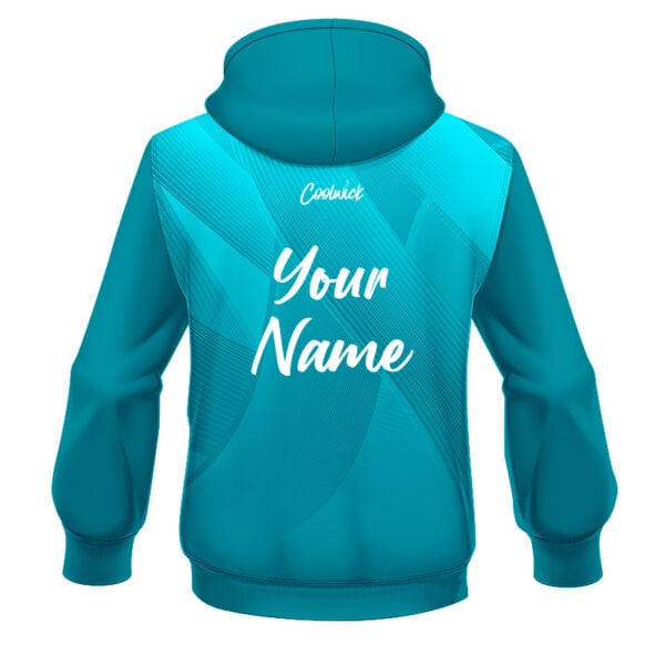CoolWick Elite Vapor Teal Hoodie - Image 2