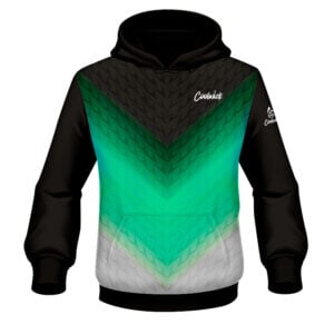 CoolWick Elite Green Vortex Hoodie