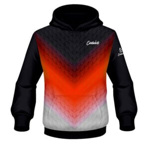 CoolWick Elite Orange Vortex Hoodie