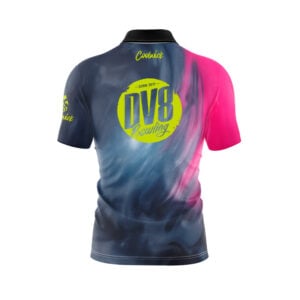 Alternative view of DV8 Intense Collision Fast Track CoolWick Bowling Jersey