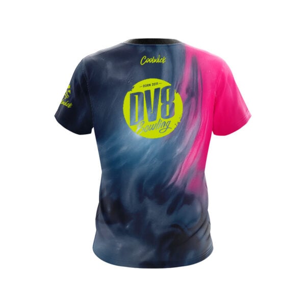 DV8 Intense Collision Semi-Custom CoolWick Bowling Jersey - Image 2
