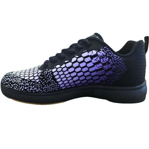 Epic Women's Brandy Knit Black Purple Right Hand Bowling Shoes - Image 7