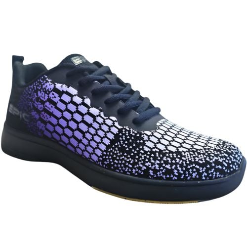Epic Women's Brandy Knit Black Purple Right Hand Bowling Shoes - Image 3