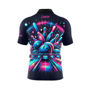 Alternative view of Astro Pins Fast Track CoolWick Bowling Jersey