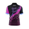 Magenta Voltage Fast Track CoolWick Bowling Jersey - Image 3