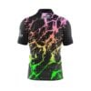 Rainbow Geometric Graffiti Fast Track CoolWick Bowling Jersey - Image 2